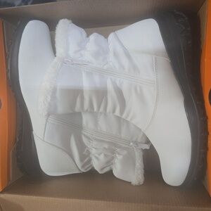 Sporto Blue Snow Boots Waterproof Zip Up Thermal Janis